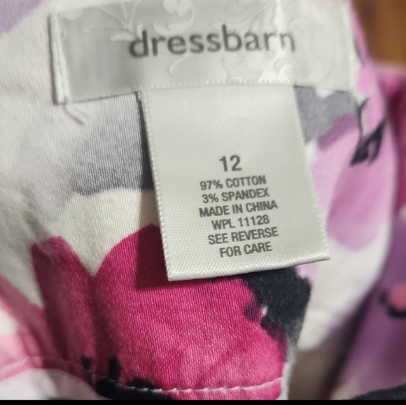 Dressbarn Flower Ladies Pencil Skirt - Picture 4 of 4